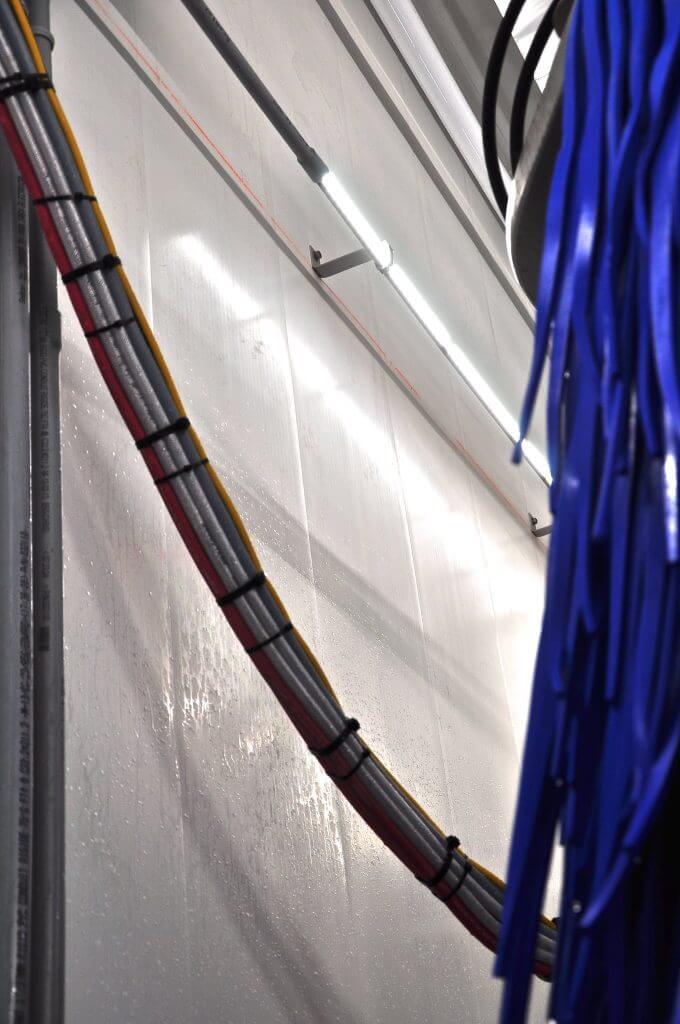 Car Wash Walls with PVC Liner